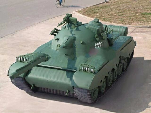 福州军用充气坦克车